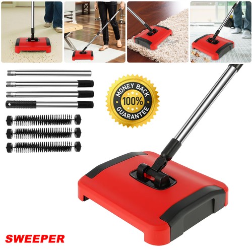 Manual sweeper broom carpet - sweeper,
