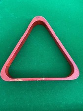 Small Wooden Snooker Triangle For Use With 1 7/8" Snooker Balls With 10 Reds