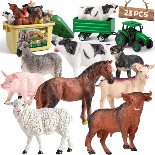 Large farm animal figures - farm,