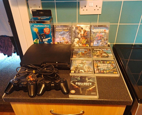 Sony playstation slim - slim, black