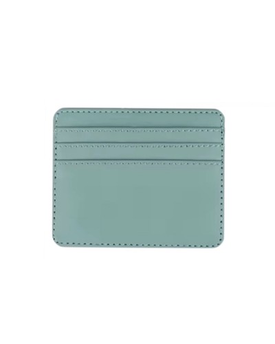Leather card wallet slim - leather,
