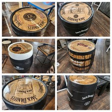Whisky Barrels With Any Branding  You Like Home Bar, Man Cave, Garden Bar 