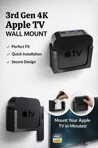 Apple 3rd gen wall mount - tv,