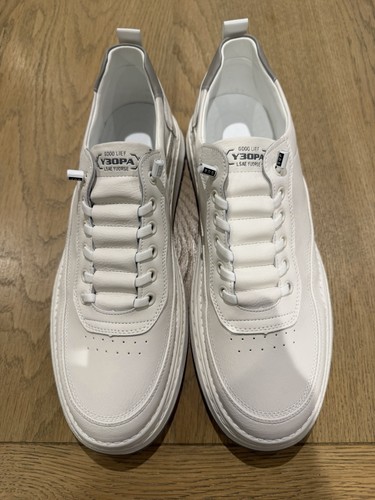 New y3opa white sneakers - white,