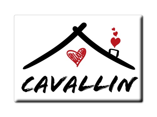 Cavallin magnet fridge surname - cavallin,