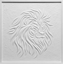 Hand made plaster wall art