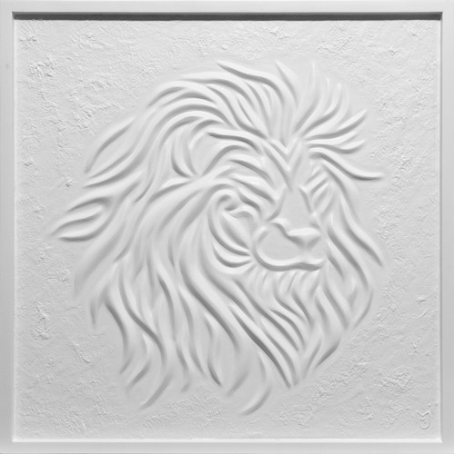 Hand made plaster wall art