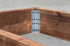 2-Tier Corner Galvanised Steel