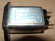 Belling Lee L2135C/S 5A IEC inlet mains filter L2135C