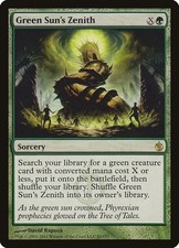Green Sun's Zenith MTG Magic The Gathering