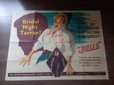 JULIE 1956 BRITISH QUAD POSTER