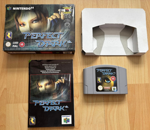 Perfect dark nintendo n64 - nintendo,