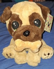 Snuggle Pug Plush Pug Dog with