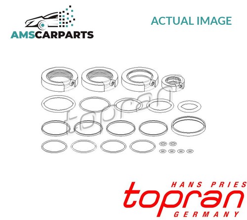 Gasket set steering gear - gasket,