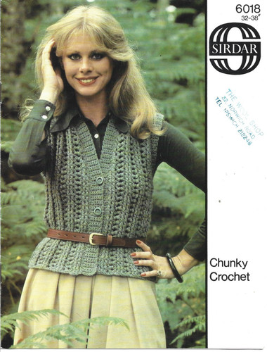 Vintage 80s ladies waistcoat