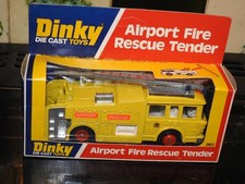 DINKY 263 AIRPORT FIRE RESCUE TENDER . EXCELLENT in original BOX