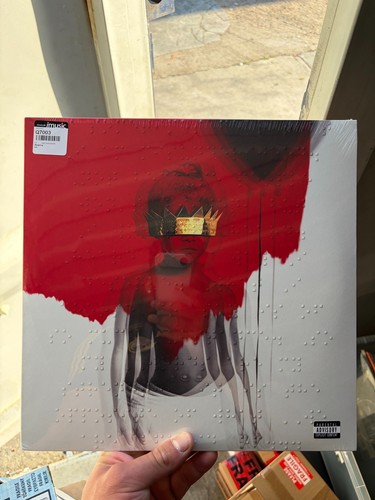 Rihanna anti black - black, vinyl