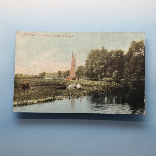 Beccles postcard c1910 suffolk - postcard,