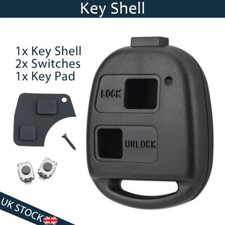2 Button Remote Key Fob Case