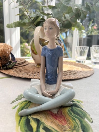 Lladro beth ballerina blue - ballerina,
