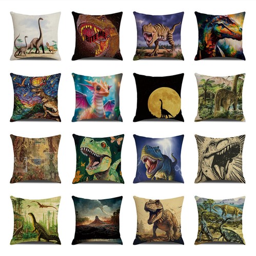 Animal dinosaur galaxy pillow - animal,