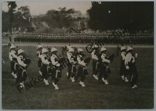 Military Photograph Scots Guards Pipers Bandsmen Playing On Parade