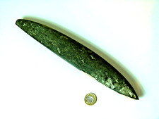 VERY RARE HUGE NEOLITHIC STONE AGE POLISHED SHOE LAST ADZE AXE EUROPE 