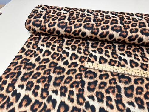 Leopard animal print cotton - print,