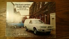 AUSTIN MORRIS 7 10 cwt Van Pick-Up Pickup UK Market Sales Brochure May 1977