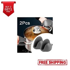 2pcs Oven Mitts Silicone Heat
