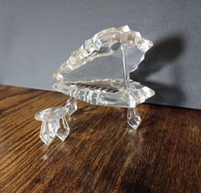 Crystal Piano & stool,  (unknown, Piano in mint condition, stool small blemish) 