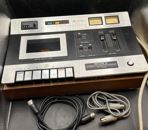 Sony 118sd stereo cassette - sony,