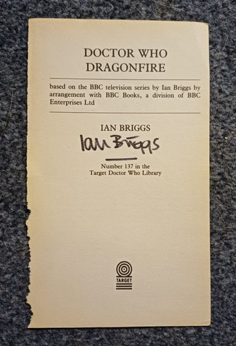 Doctor who dragonfire target - dragonfire,