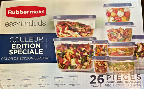 Rubbermaid easy find lids - easy,