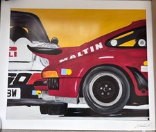 Large Signed Porsche 935