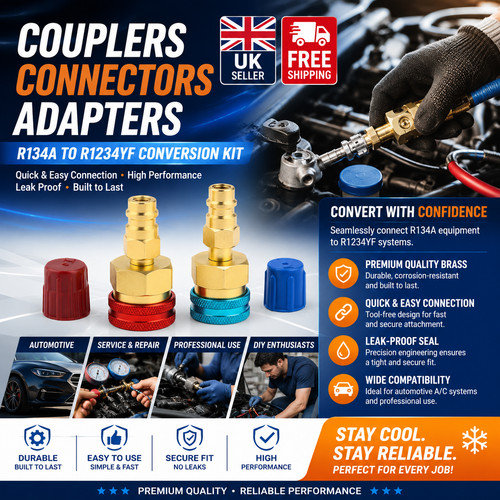 Couplers connectors - 2x,