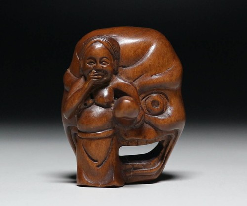 Antique japanese netsuke - japanese,