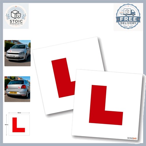Plates for cars - l, and