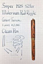 Waterman 1925 Red Ripple 52