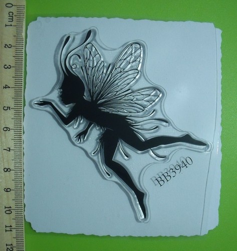Flying fairy clear cling - fairy, #2
