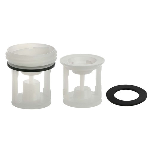 Drain pump filter kit white - drain,