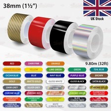 1" to 8" PinStriping Solid Racing Stripe Tape Car Styling Decals Vinyl Stickers
