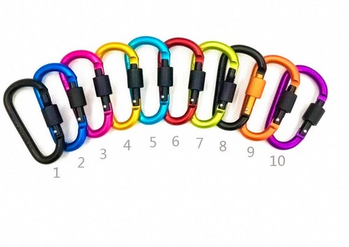 Heavy duty 8cm carabiner clip - heavy,