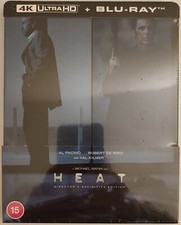 Heat 4K+BD (UK Edition) Steelbook Blu-Ray NEW & SEALED