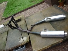 KAWASAKI ZZR 1100 C OR D SERIES COMPLETE EXHAUST,READ THE AD,WILL NEED A WELD!!
