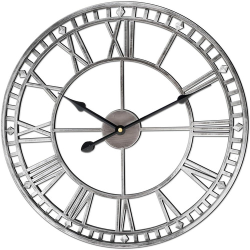 Large skeleton wall clock big - skeleton,
