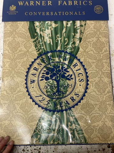 Warner fabric sample - fabric, book