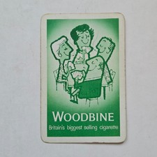 Vtg Woodbine Cigarettes Card