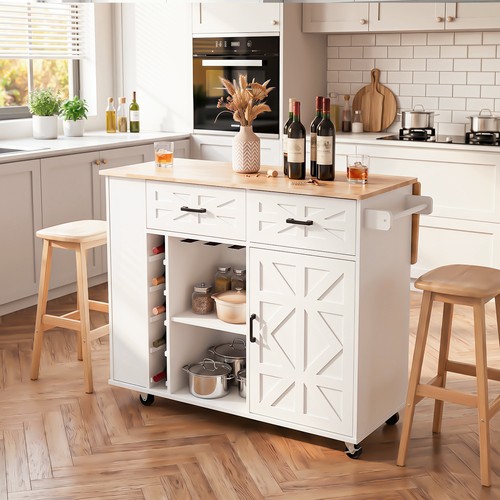 Kitchen island with side - kitchen,