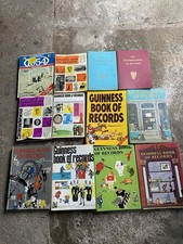 Guinness Book Of Records Bundle X12 From 50’s 60’s 70’s